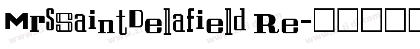 MrsSaintDelafield Re字体转换